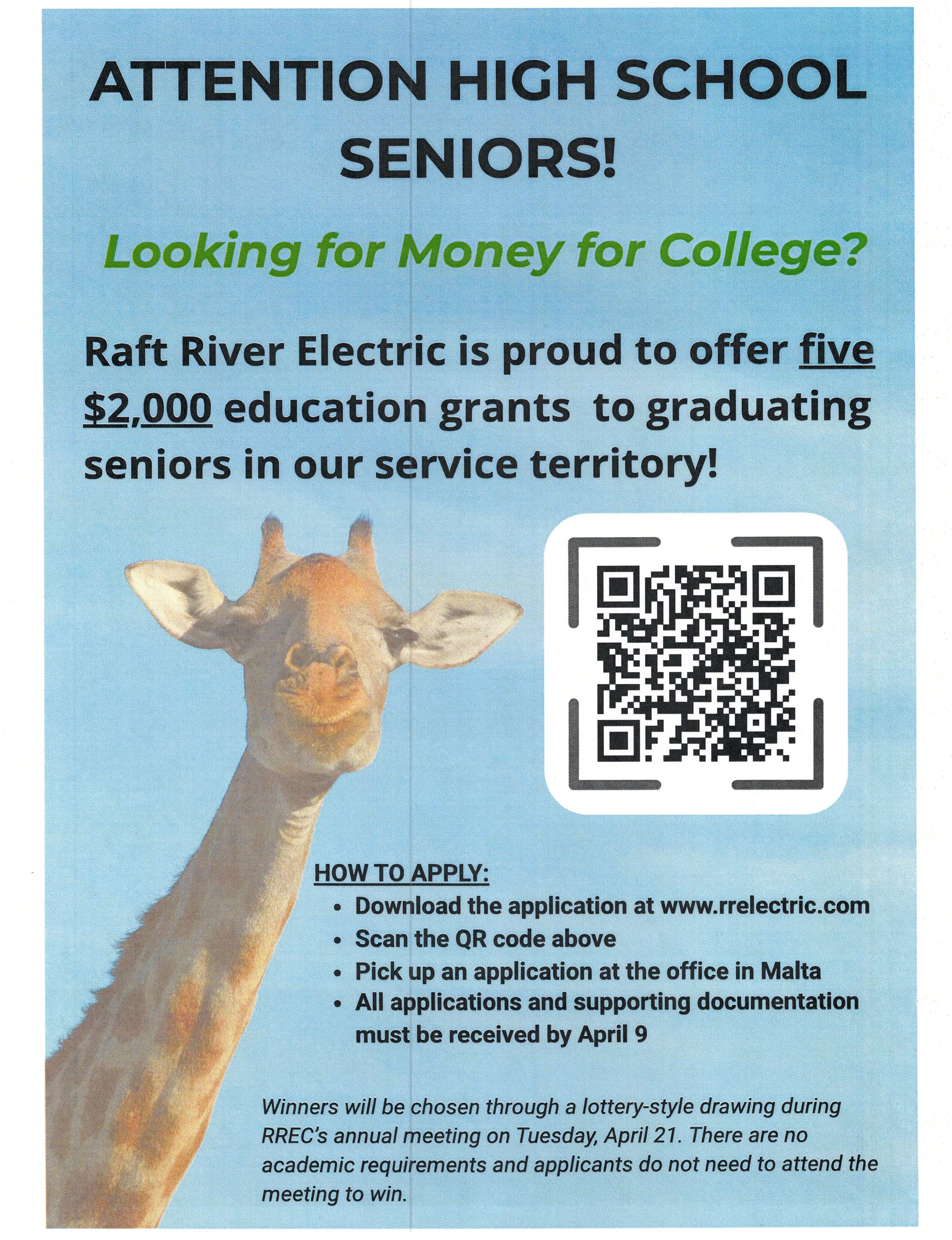 Youth flyer from Raft River
